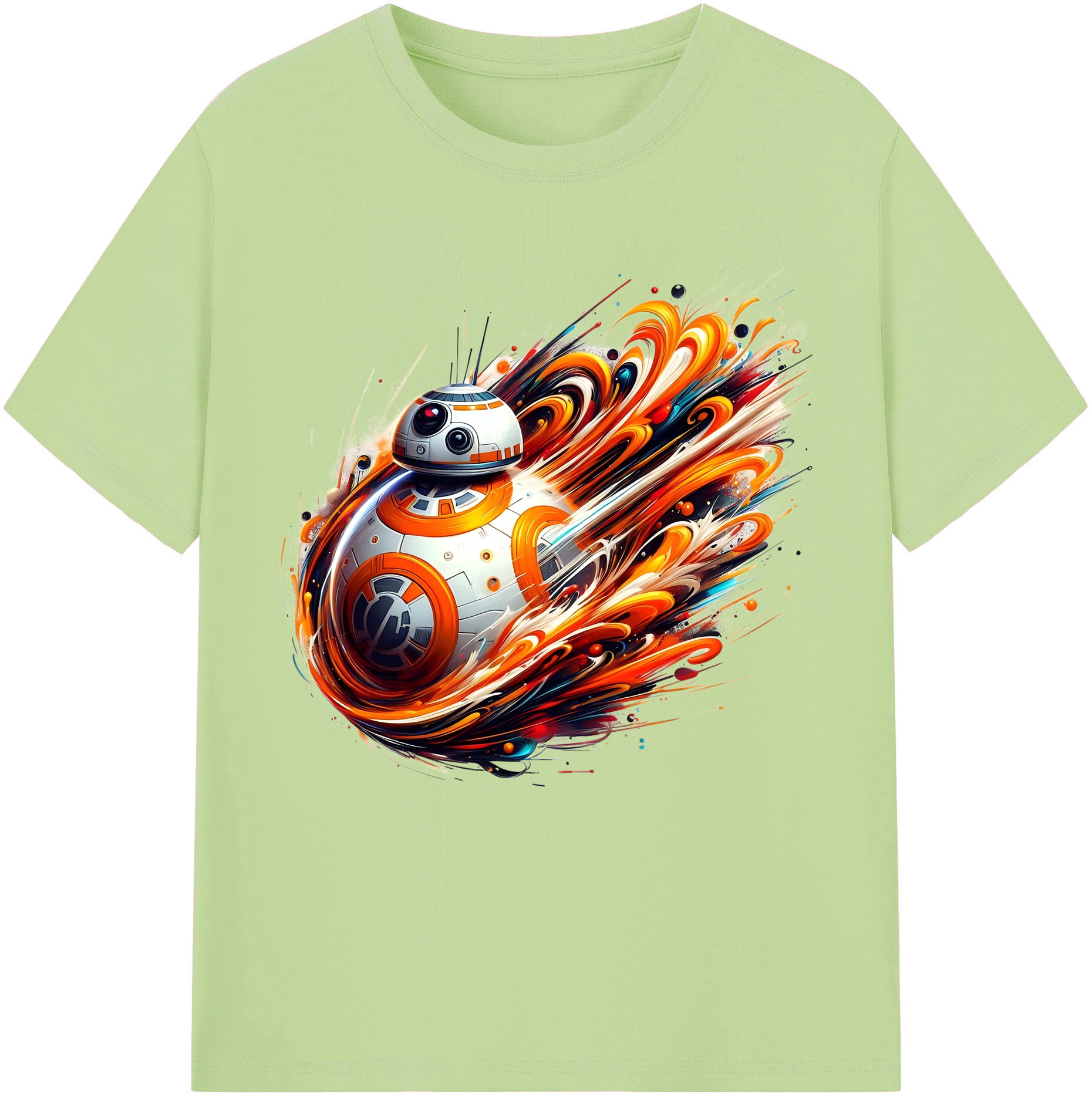 （画像用） スター・ウォーズ Star Wars 綿100％半袖Tシャツ（フロントプリント）